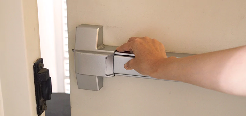 Roller Gate Panic Bar Installation in Marina del Rey, California